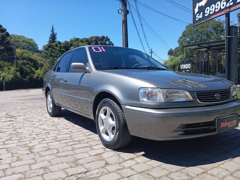TOYOTA - COROLLA - 2001/2001 - Cinza - R$ 29.900,00