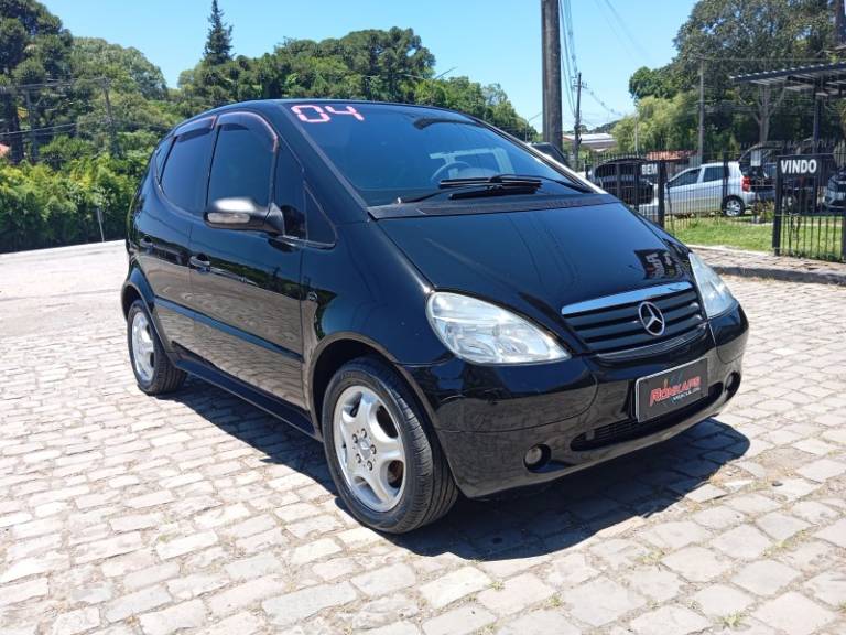 MERCEDES-BENZ - CLASSE A - 2004/2004 - Preta - R$ 19.900,00