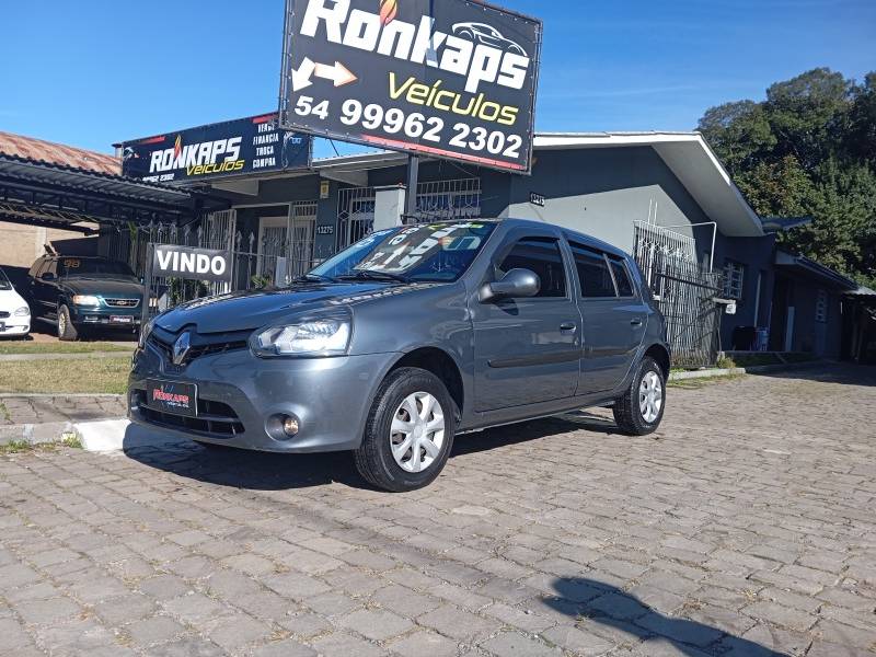RENAULT - CLIO - 2016/2016 - Cinza - R$ 36.900,00