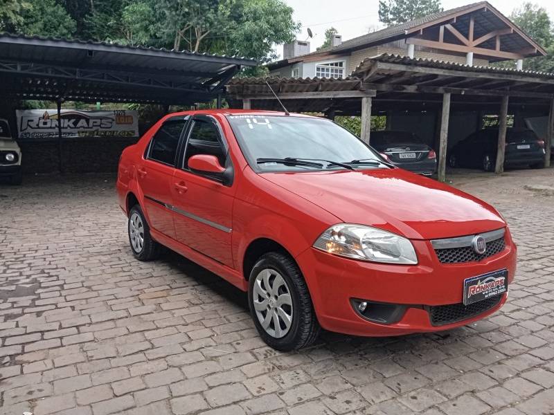 FIAT - SIENA - 2014/2014 - Vermelha - R$ 37.900,00