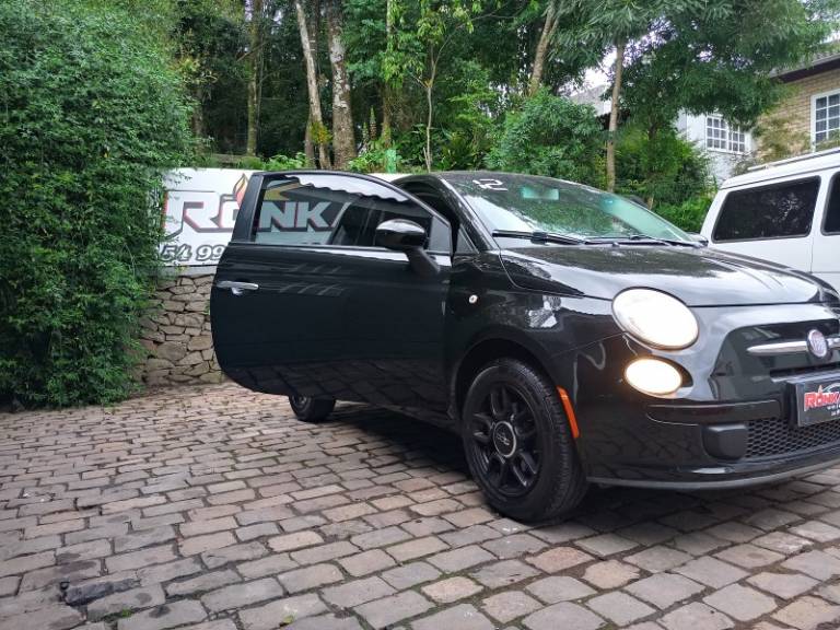 FIAT - 500 - 2012/2012 - Preta - R$ 39.900,00