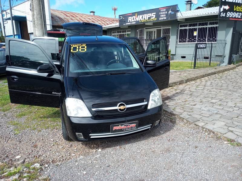 CHEVROLET - MERIVA - 2008/2008 - Preta - R$ 28.900,00