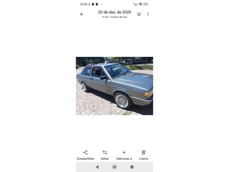 VOLKSWAGEN - VOYAGE - 1995/1995 - Cinza - Sob Consulta