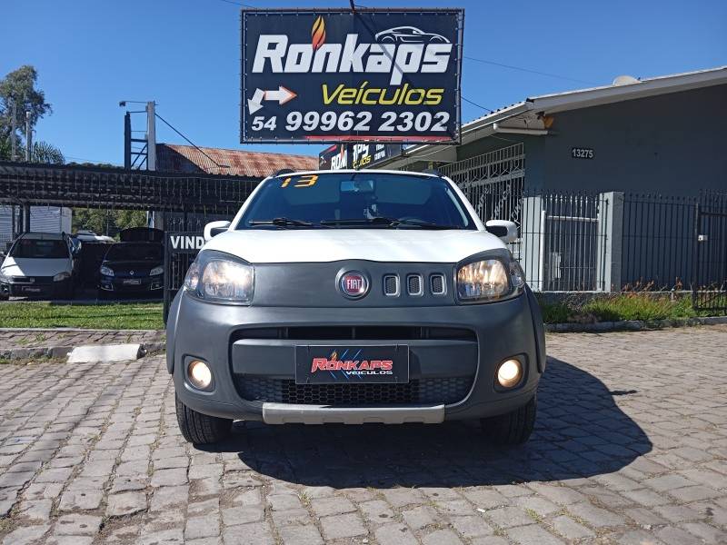 FIAT - UNO - 2013/2013 - Branca - R$ 34.900,00