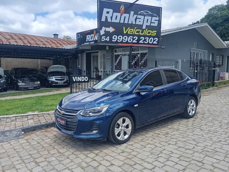 CHEVROLET - ONIX - 2020/2020 - Azul - Sob Consulta