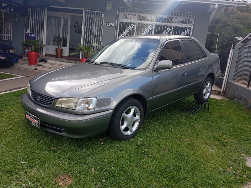 TOYOTA - COROLLA - 2001/2001 - Cinza - R$ 1,00