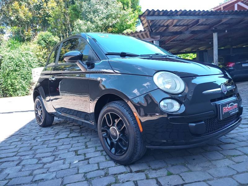 FIAT - 500 - 2012/2012 - Preta - R$ 39.900,00