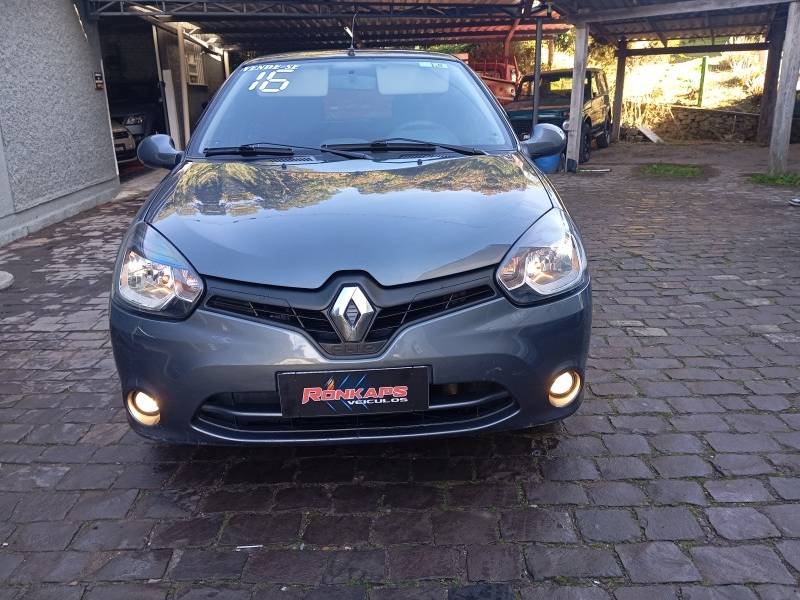 RENAULT - CLIO - 2016/2016 - Cinza - R$ 36.900,00